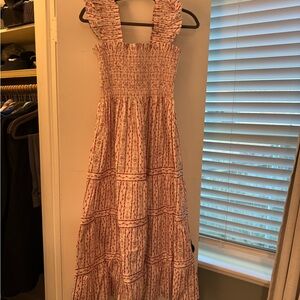 Hill House Pink Floral Ellie Nap Dress - M